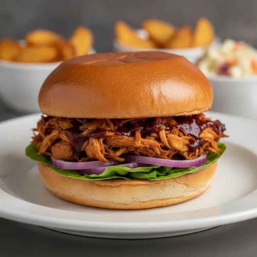 Jackfruit-Burger (vegan)