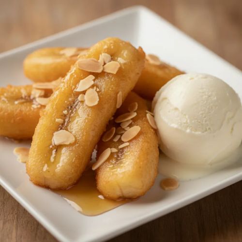 Gebackene Bananen