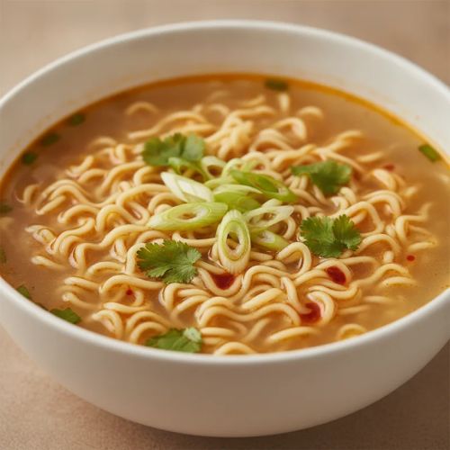 Instant Nudelsuppe (scharf)
