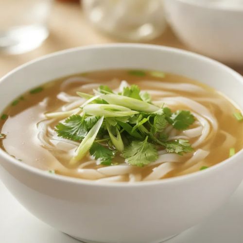 Pho Nuoc - Reisbandnudelsuppe