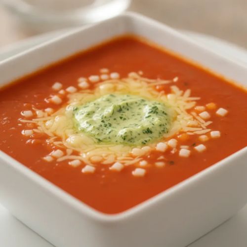 Strauchtomatensuppe (vegan)